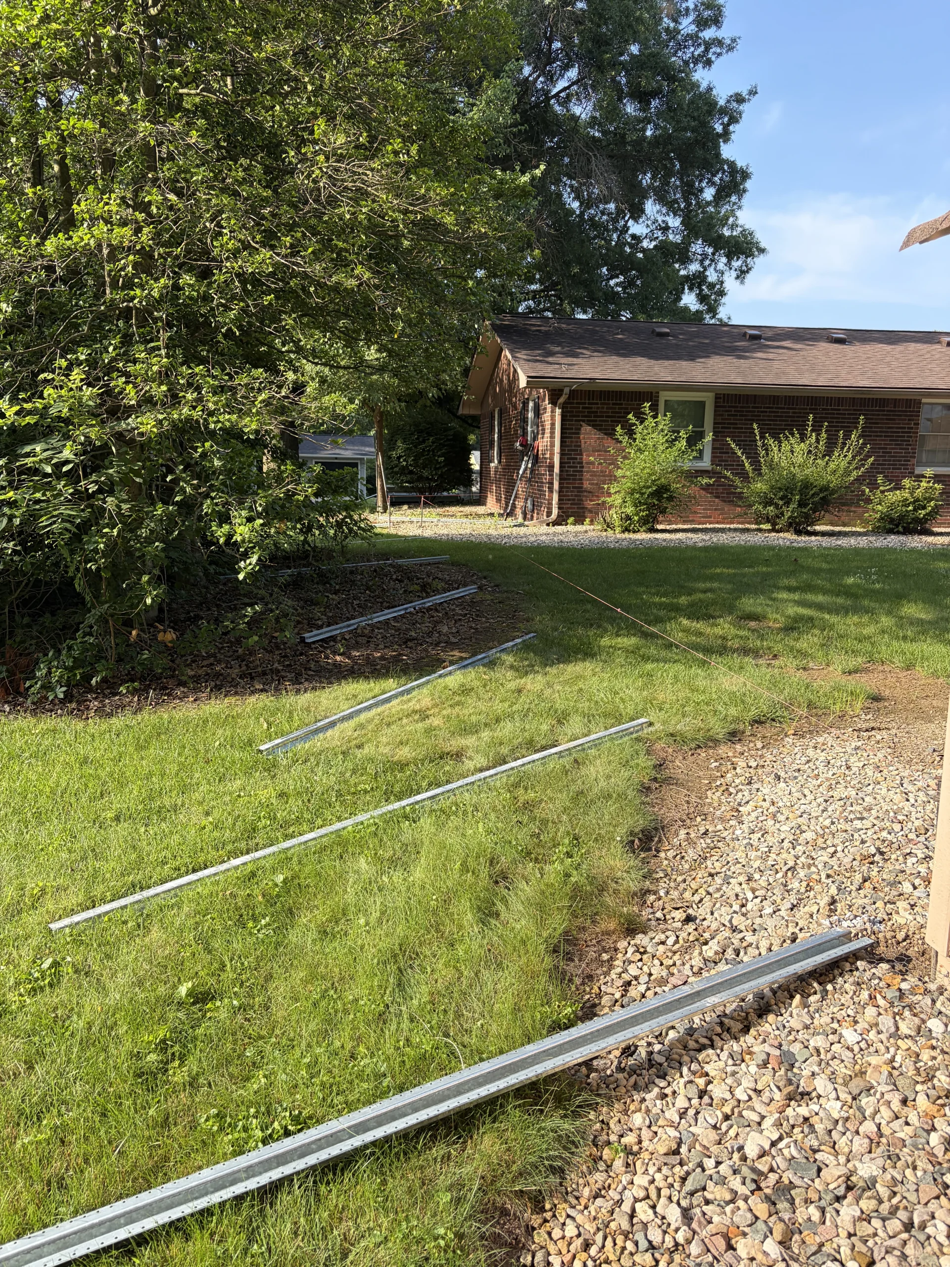 Lafayette Metal Post Fences | Wells Fence Company